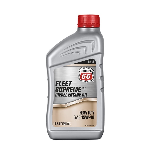 Aceite para motor diésel Phillips 66 Fleet Supreme 946 ml 15W-40