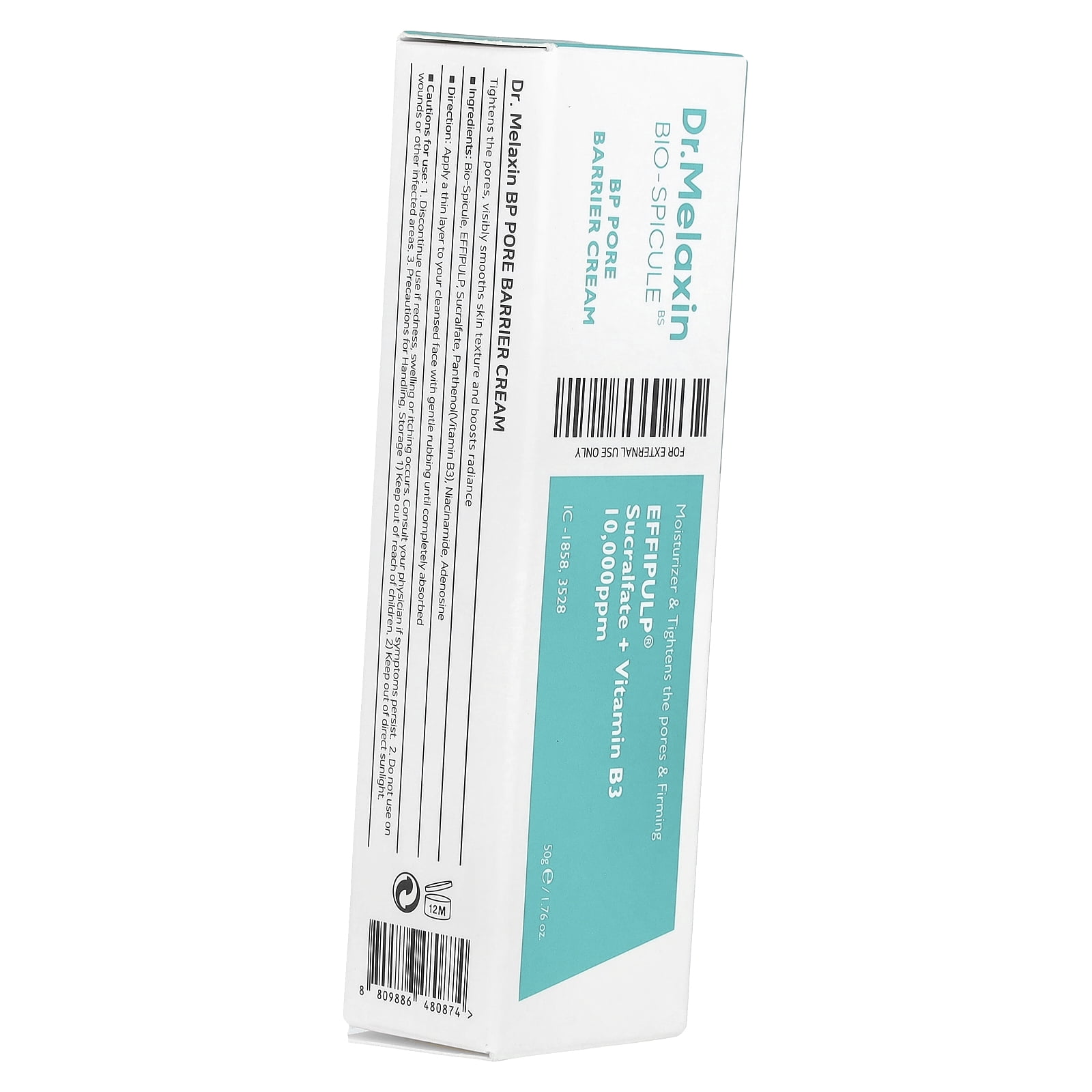Dr.Melaxin Bio-Spicule, Pore Barrier Cream, 1.76 oz - Walmart.com