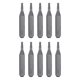 thumbnail image 1 of Uxcell 10 piezas de punta de destornillador Torx T6H 5/32" hexagonal magnético de estrella de 6 puntos de acero S2, 1 of 6