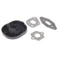 thumbnail image 5 of Intake Manifold Carburetor Gasket Kit For Partner Chainsaw 350 351 352 390, 5 of 5
