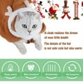 thumbnail image 4 of Pet Christmas Elk Dress up Winter Christmas Shawl Pet Clothes, 4 of 5