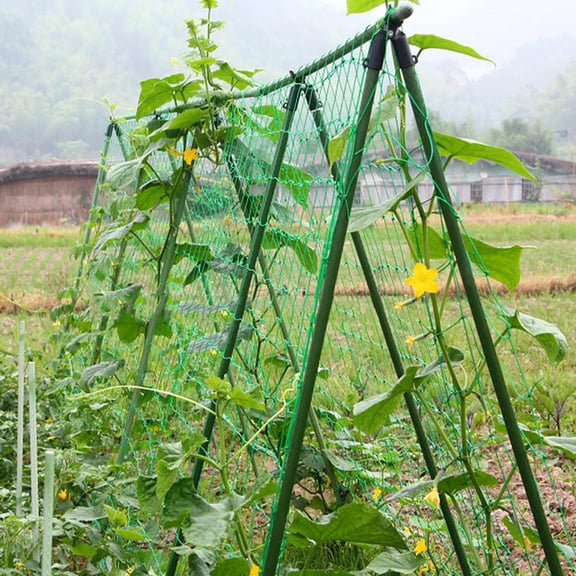 Soimiss Heavy Duty Nylon Gardening Net Green Climbing Net for Vines Fruit Plants and Vegetables