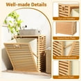 thumbnail image 4 of Gymax Large Tilt-out Laundry Hamper w/ Wide Top & Tilt-out Basket Side Handles, 4 of 9