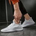 thumbnail image 4 of GHFKKB Men's Running Shoes Breathable Comfortable Walking Shoes Casual Mesh Fitness Shoes, 4 of 5