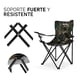 thumbnail image 2 of Silla Camping y Playa Plegable Portatil Duralife Verde Militar, 2 of 7