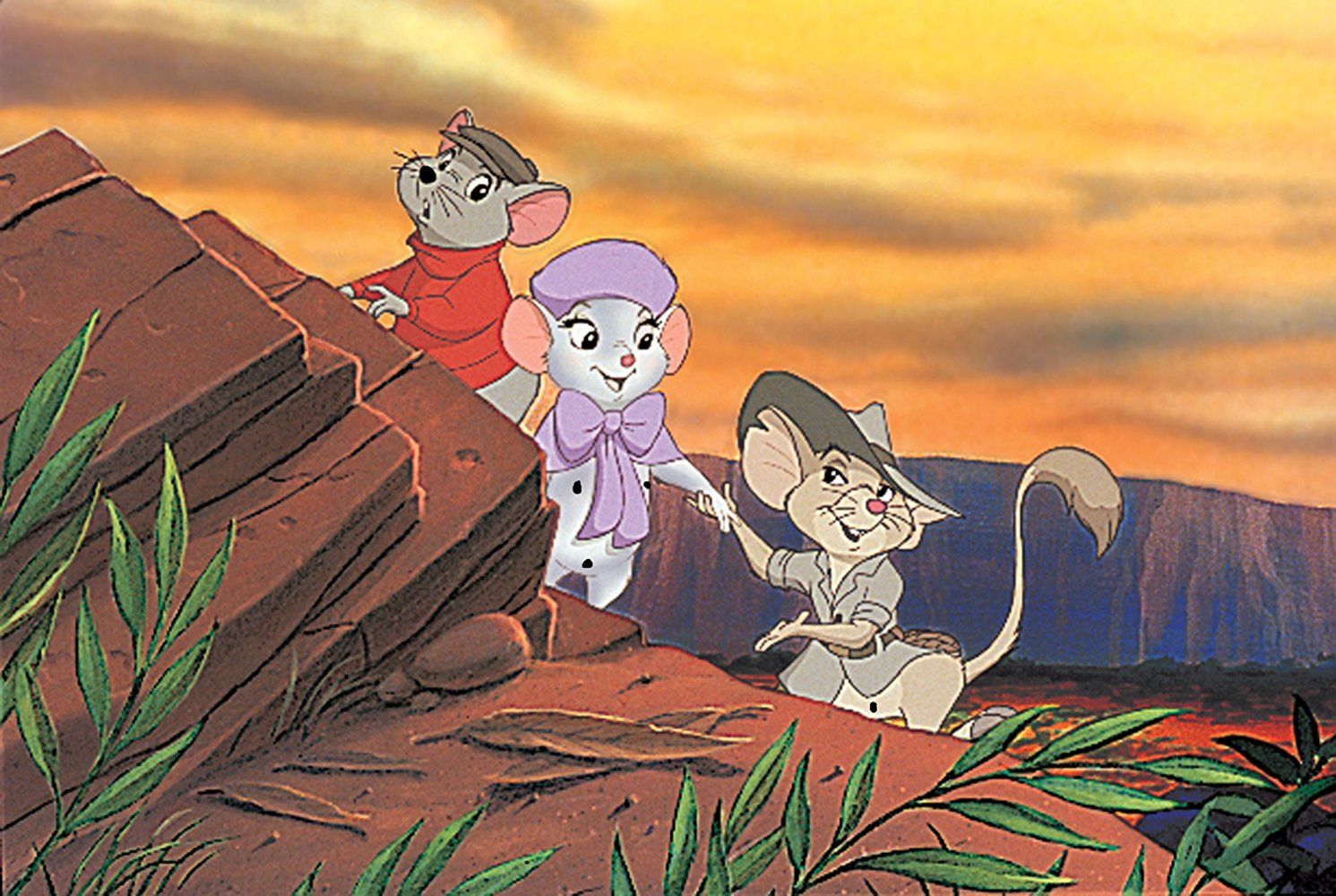The Rescuers / The Rescuers Down Under (35th Anniversary Edition) (Blu-ray + DVD), Walt Disney Video, Kids & Family - image 2 of 5