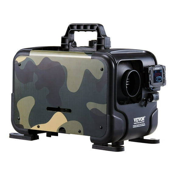 Diesel Heater All-in-One 8KW, Bluetooth APP Remote Start, 12V/24V Dual Power, LCD Display, for RV Van Camping, Garage, Boat, Truck