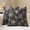 Charcoal Black, variant on FIOUOVO Floral Throw Pillow Covers 18x18 Set of 2 Farmhouse Pillow Covers Vintage Neutral Accent Pillowcases Decorative Cushion Covers for Sofa Couch Living Room Bedroom Home Decor, Neutral