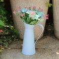 thumbnail image 6 of Conditiclusy Flower Vase Vintage Anti-slip Iron Pitcher Jug Shaped Flower Pot for Living Room, 6 of 7
