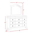 thumbnail image 4 of Picket House Furnishings Conley Dresser with Mirror in Cherry, 4 of 5