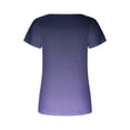 thumbnail image 5 of Alllist Short Sleeve Womens Tops Under $10 Graphic Square Neckline T-Shirts Womens Shirts Under $5, 5 of 5