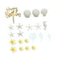 thumbnail image 3 of 21 adornos de flores para tartas con estrellas , corales y , decoración hawaiana para tartas de playa, para bodas y ., 3 of 9