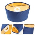 thumbnail image 2 of 1pc Stable Lampshade Oval Lamp Cover Practical Room Lampshade Desktop Decor, 2 of 8