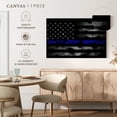 thumbnail image 5 of Elephant Stock Medical Heroes Flag Wall Art - Horizontal Canvas Wall Art - Living Room Wall Decor - Our America Canvas - Black And Gray Decor - 45" x 30", 5 of 8