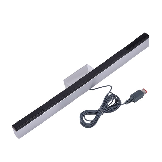 Receptor de barra de sensor de rayos de señal infrarroja con cable para Nintendo