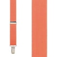 thumbnail image 2 of Suspender Store 1 Inch Wide Clip Suspenders Y-Back - CORAL 42" for 5'0" to 5'9" tall, 2 of 4