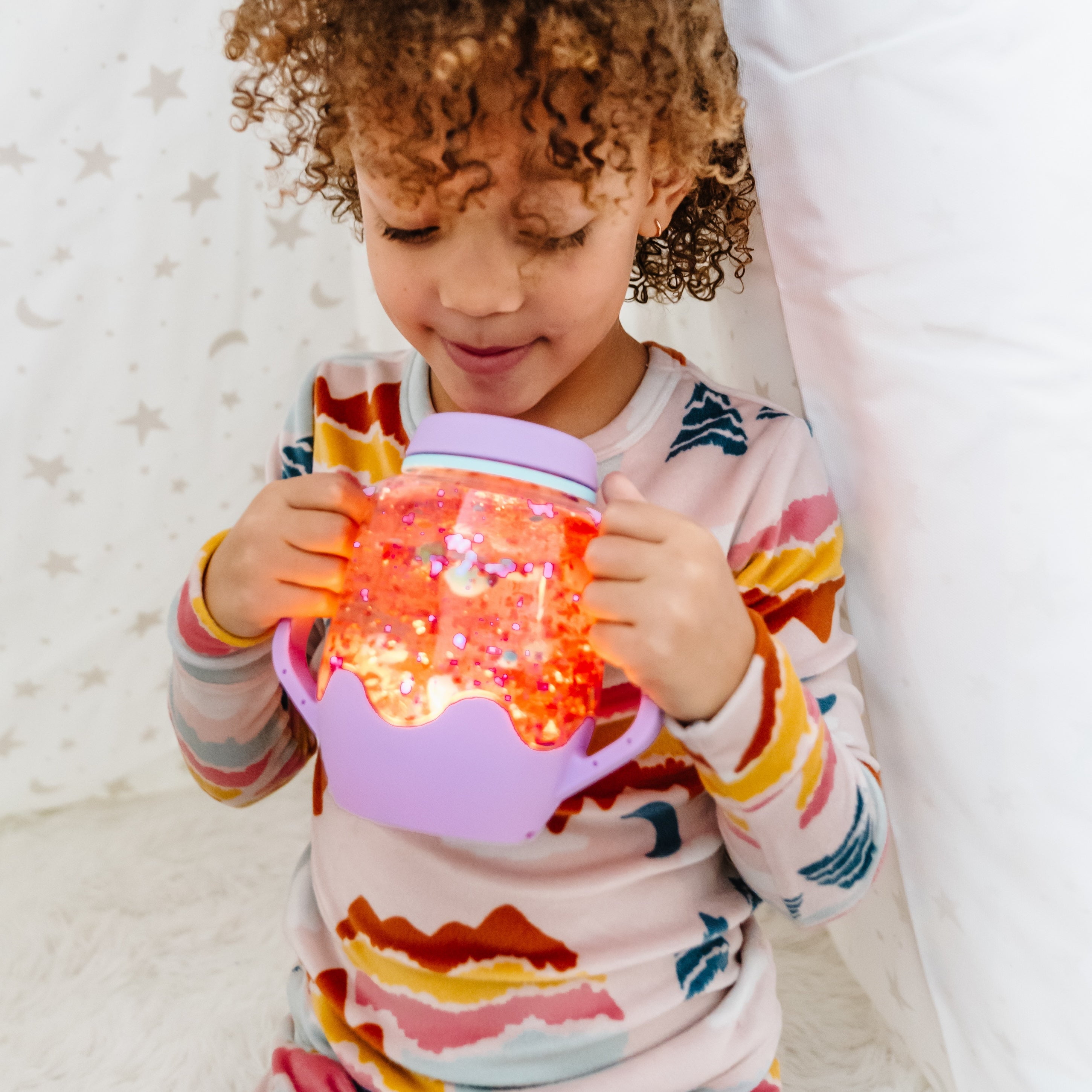 Glopals Purple Sensory Jar