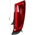 thumbnail image 6 of FETCOI LED Tail Lights Assembly for 2013 2014 2015 2016 2017 Cadillac XTS,Red Rear Brake Outer Lamp Passenger Driver Side Tail Light (Driver and Passenger Side), 6 of 13