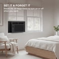 thumbnail image 6 of TCL 6,000 BTU Window Air Conditioner (Black) - 250 Sq ft, LED Display, Included Remote - W6W32-B, 6 of 19