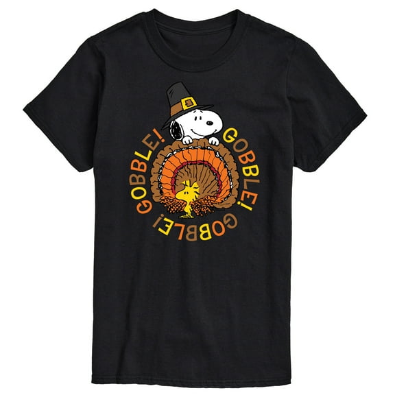 Peanuts - Gobble Gobble - Men's Short Sleeve Graphic T-Shirt