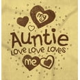 thumbnail image 2 of Auntie Loves Me Adorable Cute Niece Youth T Shirt Tee Girls Infant Toddler Brisco Brands 2T, 2 of 5
