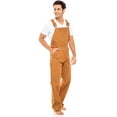 thumbnail image 3 of SKYLINEWEARS Men's Duck Carpenter Bib Overalls Work Heavy Duty Dungarees Unlined, 3 of 6