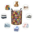 thumbnail image 7 of Cauagu Daisies Flowers for Laundry Basket,Collapsible Organizer Basket for Storage Bin Toy Bins Gift Baskets Bedroom Clothes Children Nursery Hamper -Medium, 7 of 7