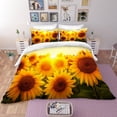 thumbnail image 1 of 3D Sunflower Field Quilt Cover Set Bedding Set Pillowcases 102, 1 of 3