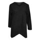 thumbnail image 4 of Puntoco Mujer Casual Lotu Manga Cuello en V Raya Impresión Irregular Blusa tops Camiseta Puntoco Puntoco-1406, 4 of 4
