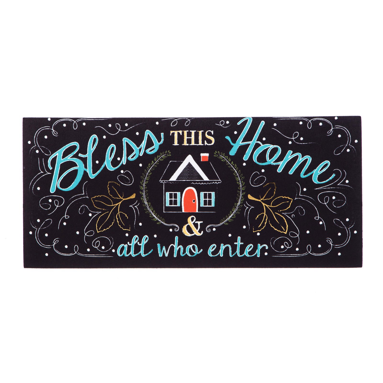Evergreen Flag Sassafras Bless this Home Switch Mat Insert Walmart