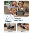 thumbnail image 6 of ESR Magnetic Case with Stash Stand Compatible with iPhone 17 Air, Military-Grade Drop Protection & Camera Control Cover, MagSafe Compatible Scratch-Resistant, Clear, 6 of 9