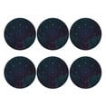 thumbnail image 2 of Disketp Boho Funny Coasters,6 Pcs Leather Coasters With Holder, Perfect Housewarming Hostess Gifts,Protect Furniture From Water Marks Scratch And Damage, 2 of 9