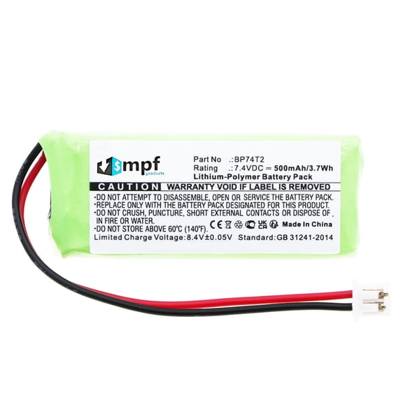 BP74T2 Battery for Dogtra ARC, 1900S, 1902S, 2300NCP Dog Collar Transmitter