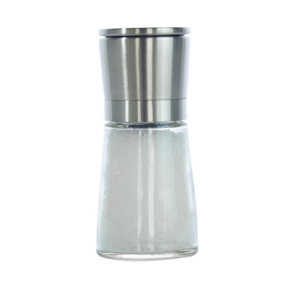 Molino de Sal en vidrio Olde Thompson con parte superior de acero inoxidable