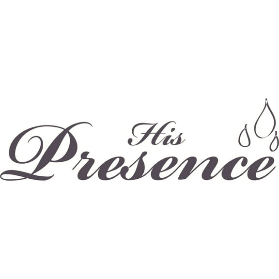Living Room Art His Presence Christ God Bible Quote 8 X 32 Inches