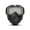 Gray, variant on Full Face Shield Goggle, Detachable Anti Fog HD Lens with UV Protection for Cutting Riding Construction and Industrial Work