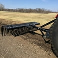 thumbnail image 4 of Field Tuff 60 Inch 3 Point Landscape Yard Rake Attachment for Category 1 Tractor, 4 of 9