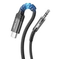 thumbnail image 1 of Cable USB C a conector auxiliar de audio de 3,5 mm JSAUX de 3 m para iPhone, 1 of 7
