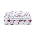 thumbnail image 2 of Roxanne Tie Dye 4-piece Sheet Set Purple King, 2 of 3