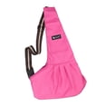 thumbnail image 3 of Mascota Cachorro Bolso de un hombro Portador Tote Rose Red M Zulema Bolsa de cachorro de perro, 3 of 8