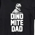 thumbnail image 3 of Instant Message - Dinomite Dad  - Men's Short Sleeve Graphic T-Shirt, 3 of 6