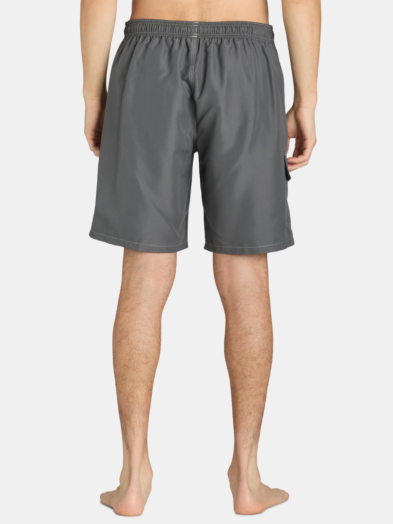 George Men's & Big Men's Cargo E-Board Shorts, 9" Inseam, Size S-3XL