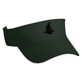 thumbnail image 5 of Elf Embroidered Cotton Twill Sun Visor - Dk Green OSFM, 5 of 5