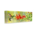 thumbnail image 4 of Stupell Industries Hummingbird & Red Lilies Animals & Insects Painting Gallery Wrapped Canvas Art Print Wall Art, 48 x 20, 4 of 8