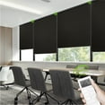 thumbnail image 5 of Yoolax Motorized Roller Shade Blackout Automatic Window Blind(Black,56"W x 72"H), 5 of 6