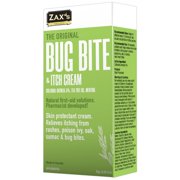 Zax's Original Bug Bite & Anti-Itch Cream - Mosquito Bite Relief with Natural Ingredients - Effective & Soothing Bug Bite Itch Relief - Rapid Insect Bite Relief Bug Itch Cream Paraben-Free 28 grams