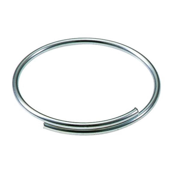 Lucky Line Split Key Ring, Gray, Steel, Giveaway, Zinc Plated 1000 PK 7591000