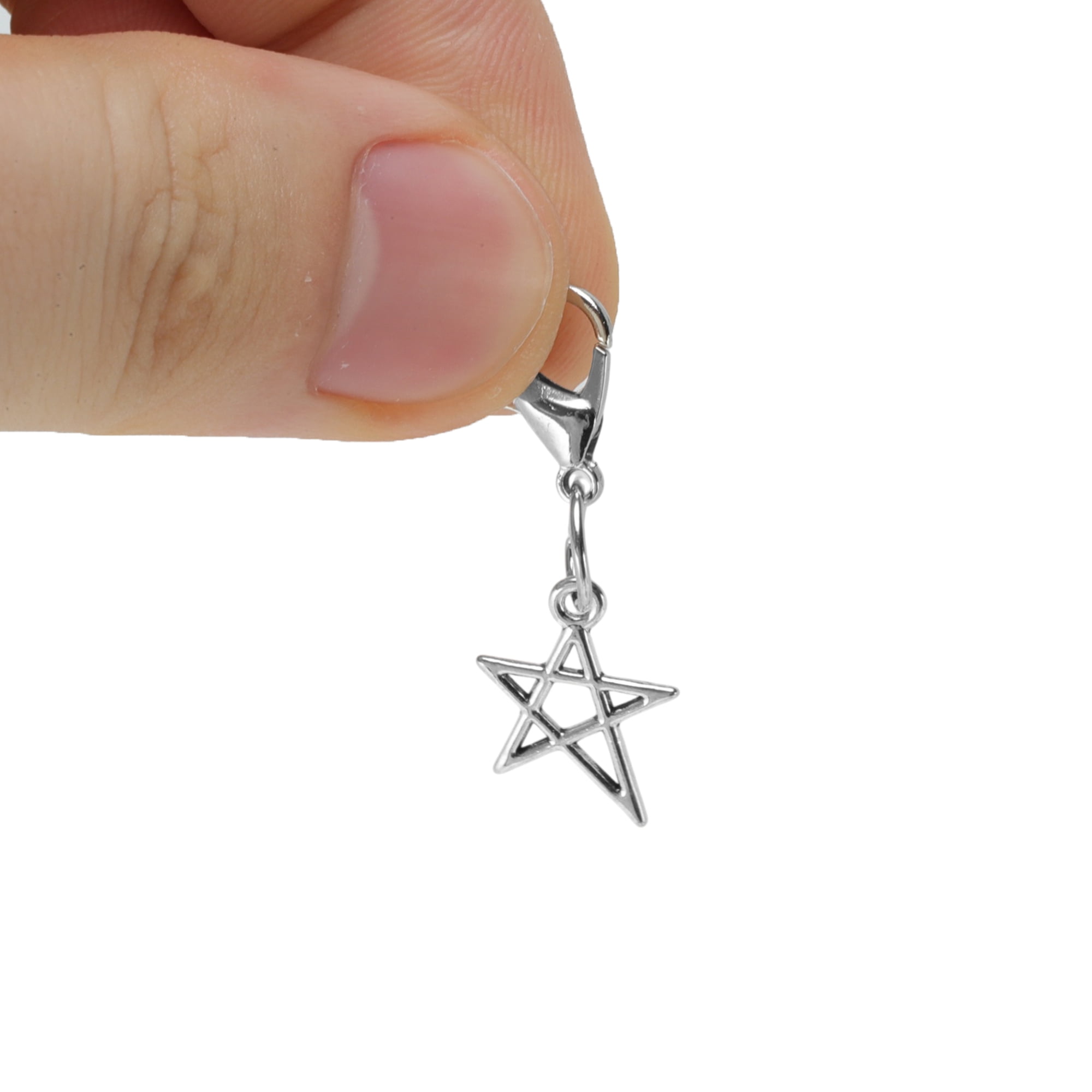 Unique Bargains Stylish Shoelace Charm Set for Custom Footwear Cutout Star