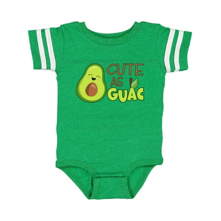 

Inktastic Cute as Guac Funny Avocado Gift Baby Boy or Baby Girl Bodysuit