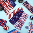 Flag Independence Day Star Vintage Knot Wicking Yoga Running Headband